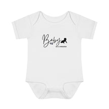 Cute and Determined Baby Rib Bodysuit