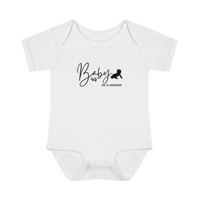 Cute and Determined Baby Rib Bodysuit