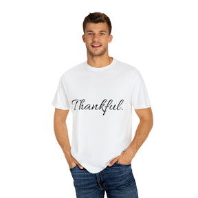 Gratitude Attire 'Thankful' Tee for a Stylish Expression of Appreciation