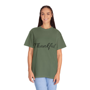 Gratitude Attire 'Thankful' Tee for a Stylish Expression of Appreciation