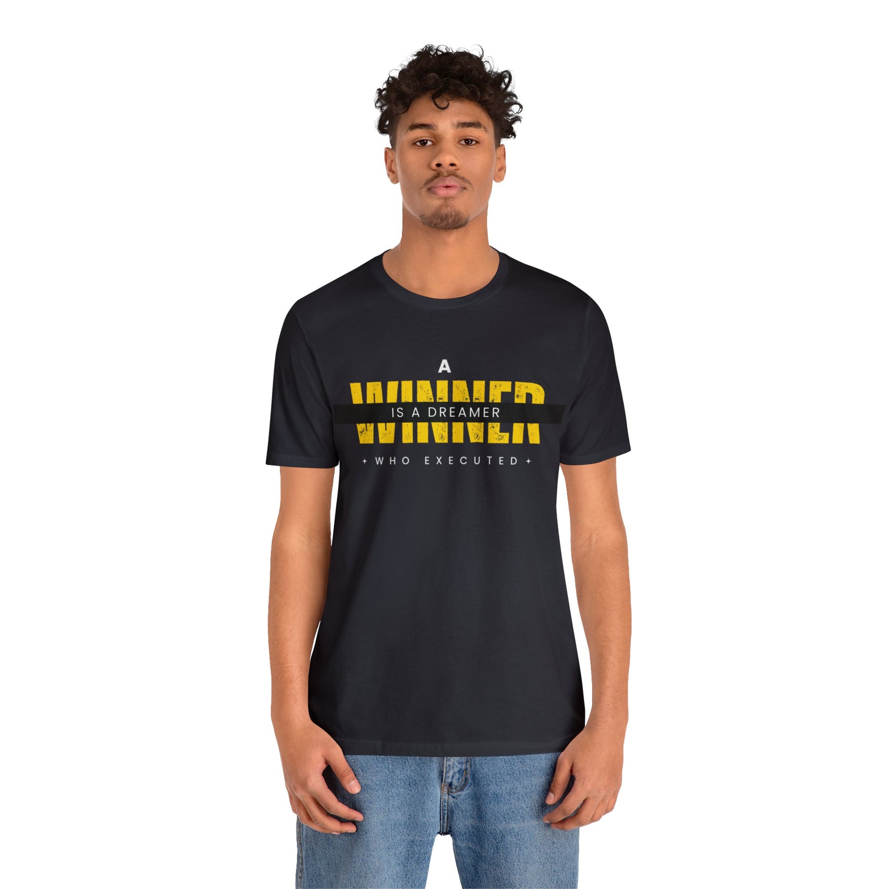 Motivational Winners Unisex T-shirt - Dreamer's Inspirational Apparel