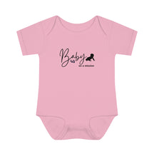 Cute and Determined Baby Rib Bodysuit