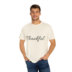 Gratitude Attire 'Thankful' Tee for a Stylish Expression of Appreciation