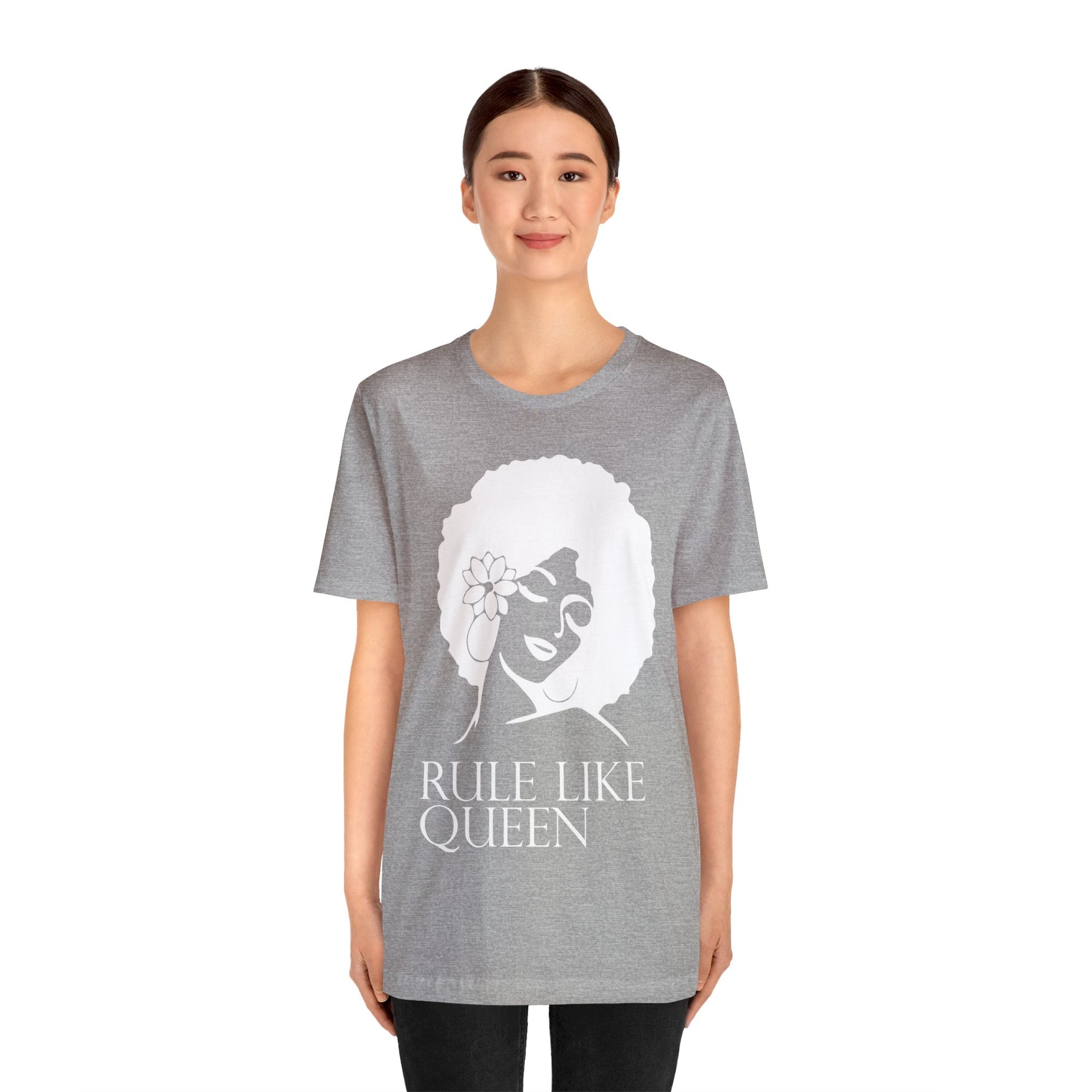 Command Style with Elegance with 'Rule Like a Queen' Tee