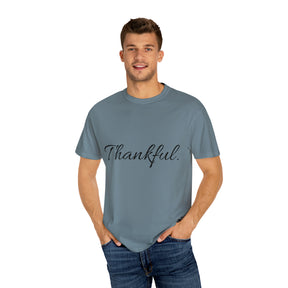 Gratitude Attire 'Thankful' Tee for a Stylish Expression of Appreciation