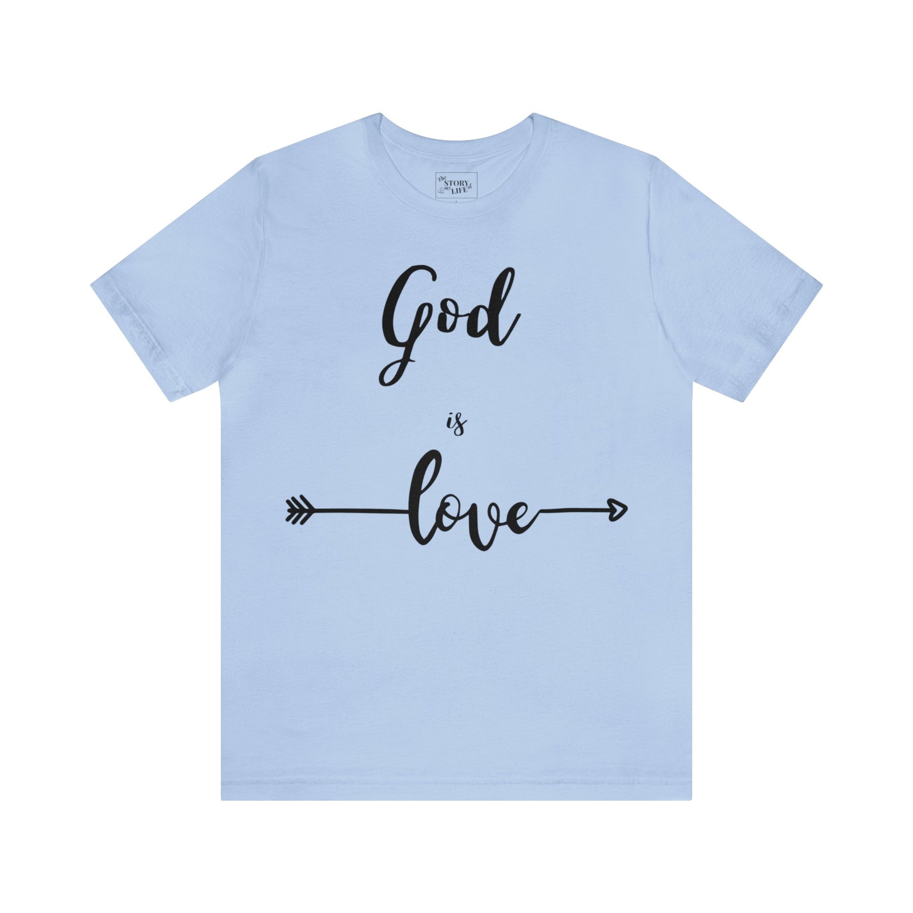 God is Love Tee - Wear Your Faith with Comfort and Style