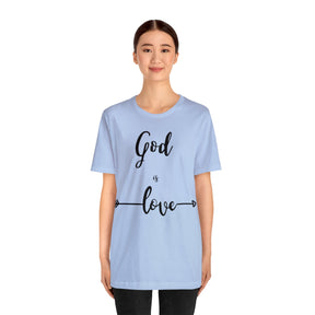 God is Love Tee - Wear Your Faith with Comfort and Style