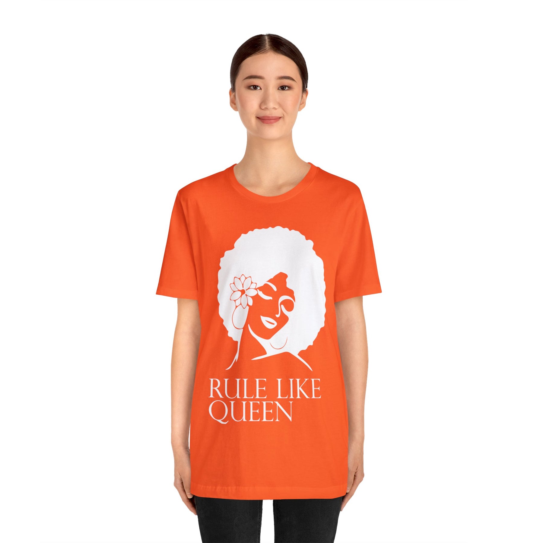 Command Style with Elegance with 'Rule Like a Queen' Tee