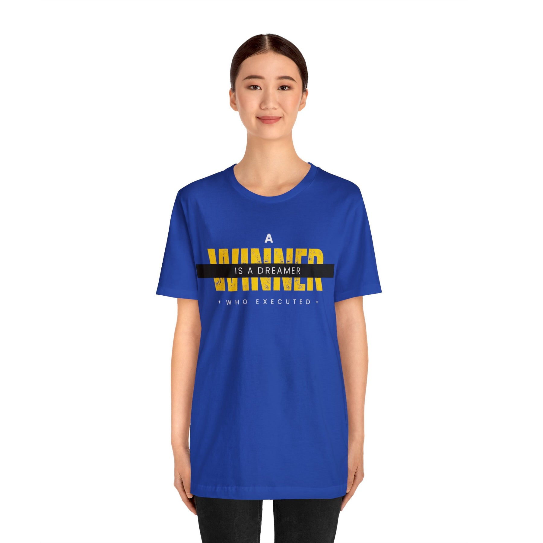 Motivational Winners Unisex T-shirt - Dreamer's Inspirational Apparel