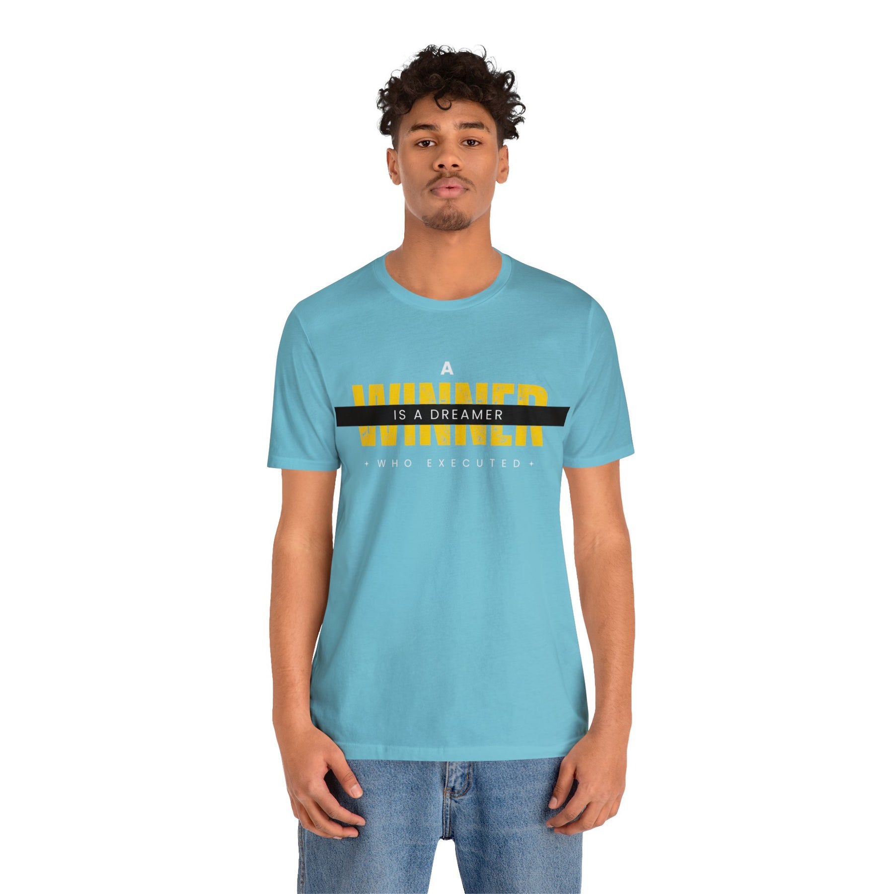 Motivational Winners Unisex T-shirt - Dreamer's Inspirational Apparel