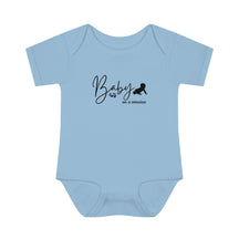 Cute and Determined Baby Rib Bodysuit