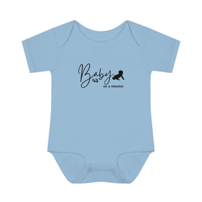 Cute and Determined Baby Rib Bodysuit