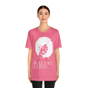 Command Style with Elegance with 'Rule Like a Queen' Tee