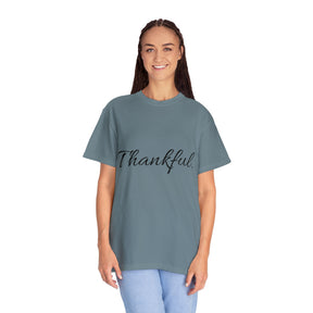 Gratitude Attire 'Thankful' Tee for a Stylish Expression of Appreciation