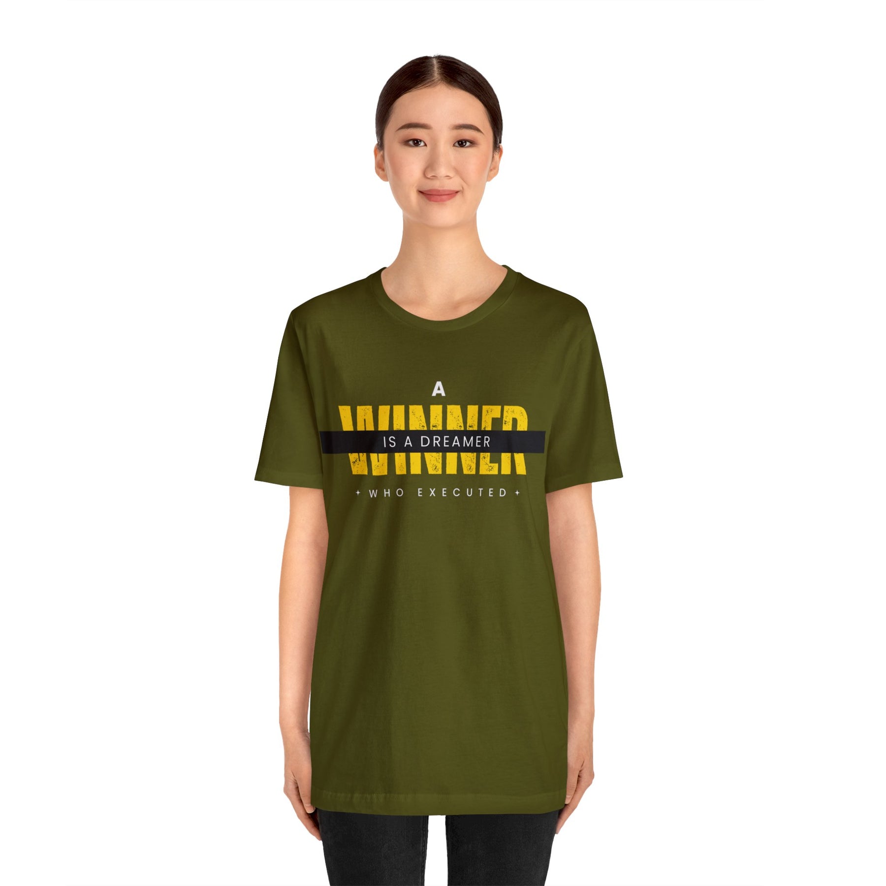 Motivational Winners Unisex T-shirt - Dreamer's Inspirational Apparel