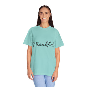 Gratitude Attire 'Thankful' Tee for a Stylish Expression of Appreciation