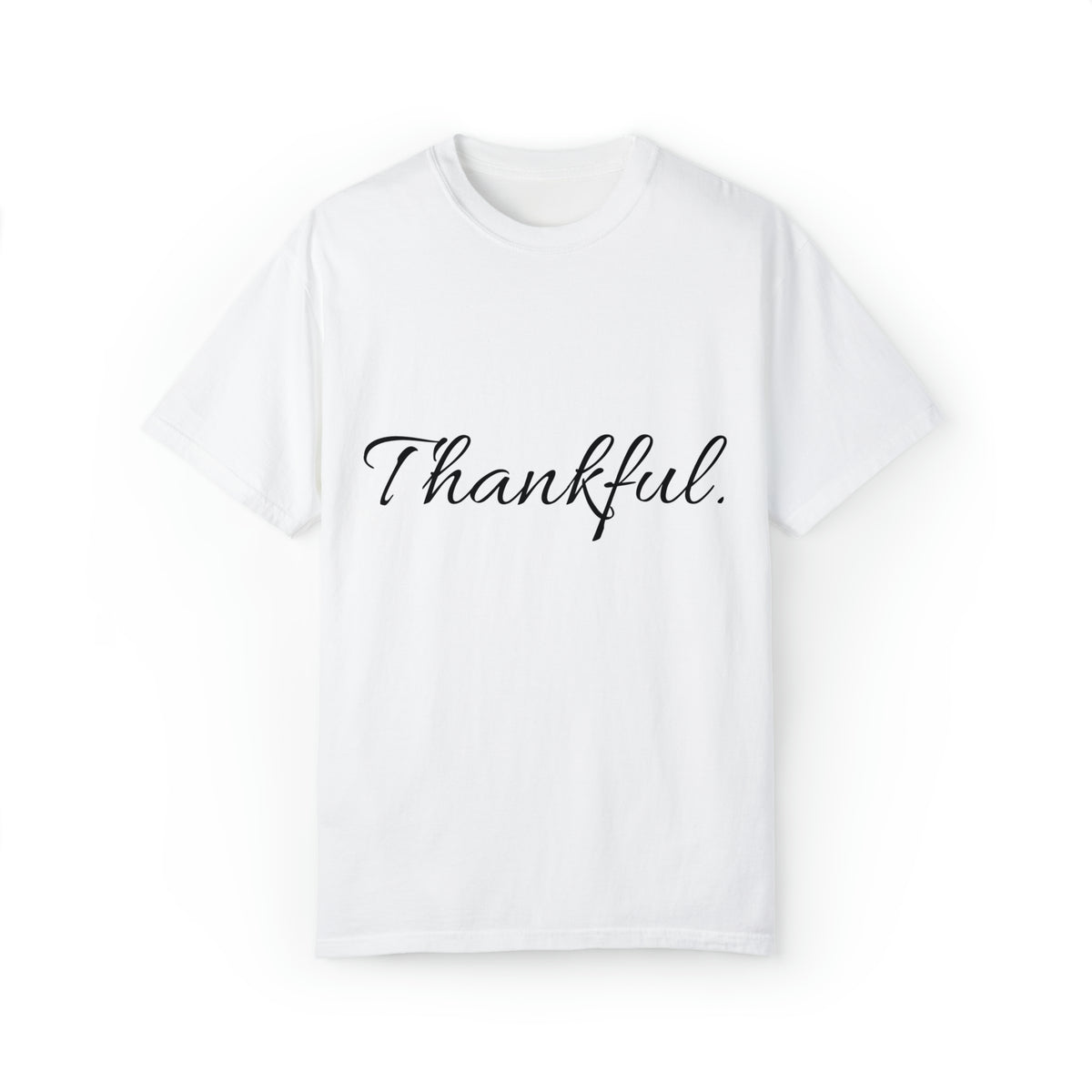 Gratitude Attire 'Thankful' Tee for a Stylish Expression of Appreciation