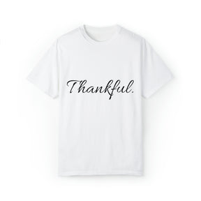 Gratitude Attire 'Thankful' Tee for a Stylish Expression of Appreciation