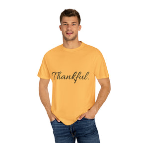 Gratitude Attire 'Thankful' Tee for a Stylish Expression of Appreciation