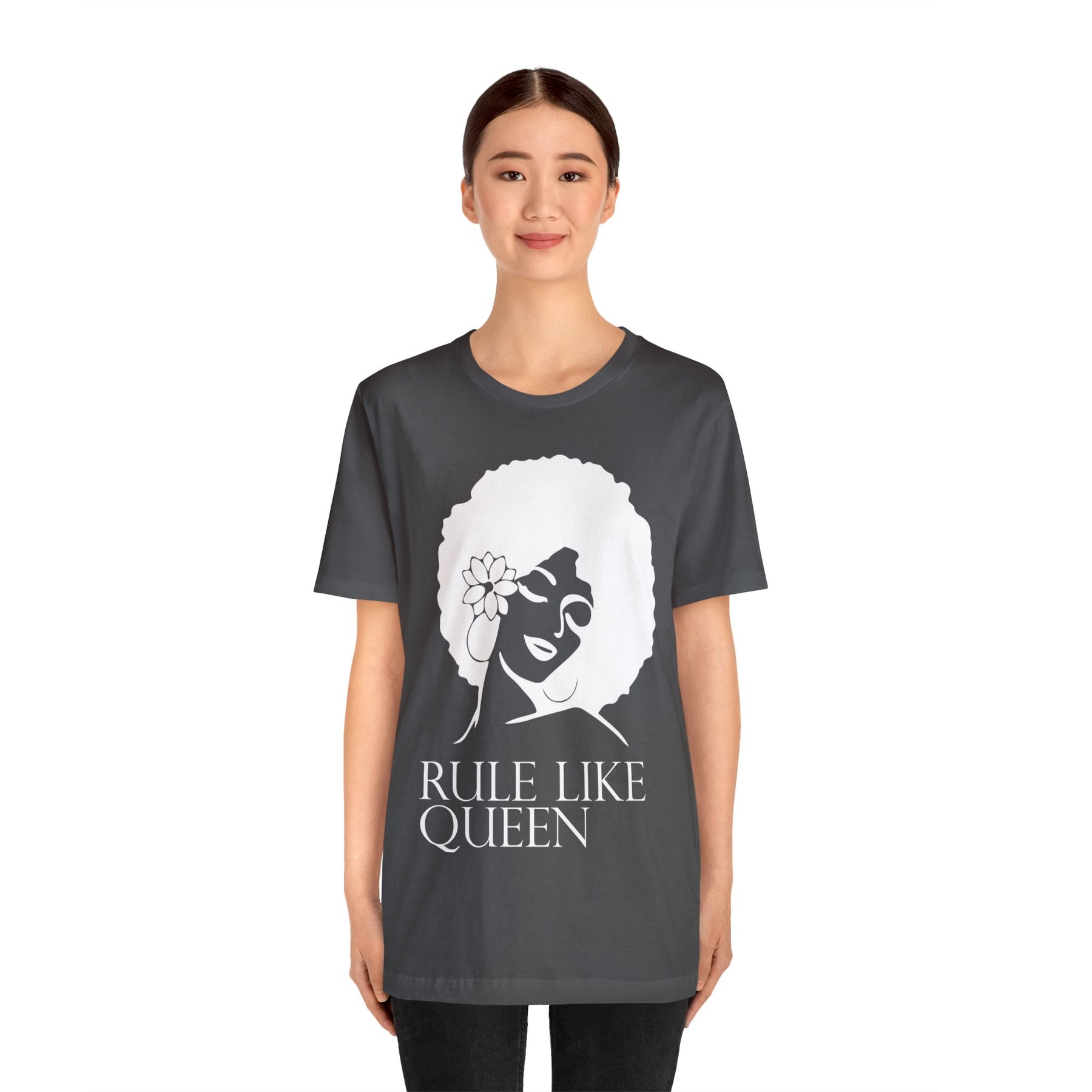 Command Style with Elegance with 'Rule Like a Queen' Tee