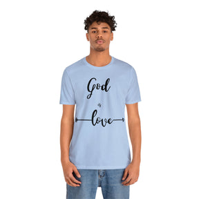 God is Love Tee - Wear Your Faith with Comfort and Style