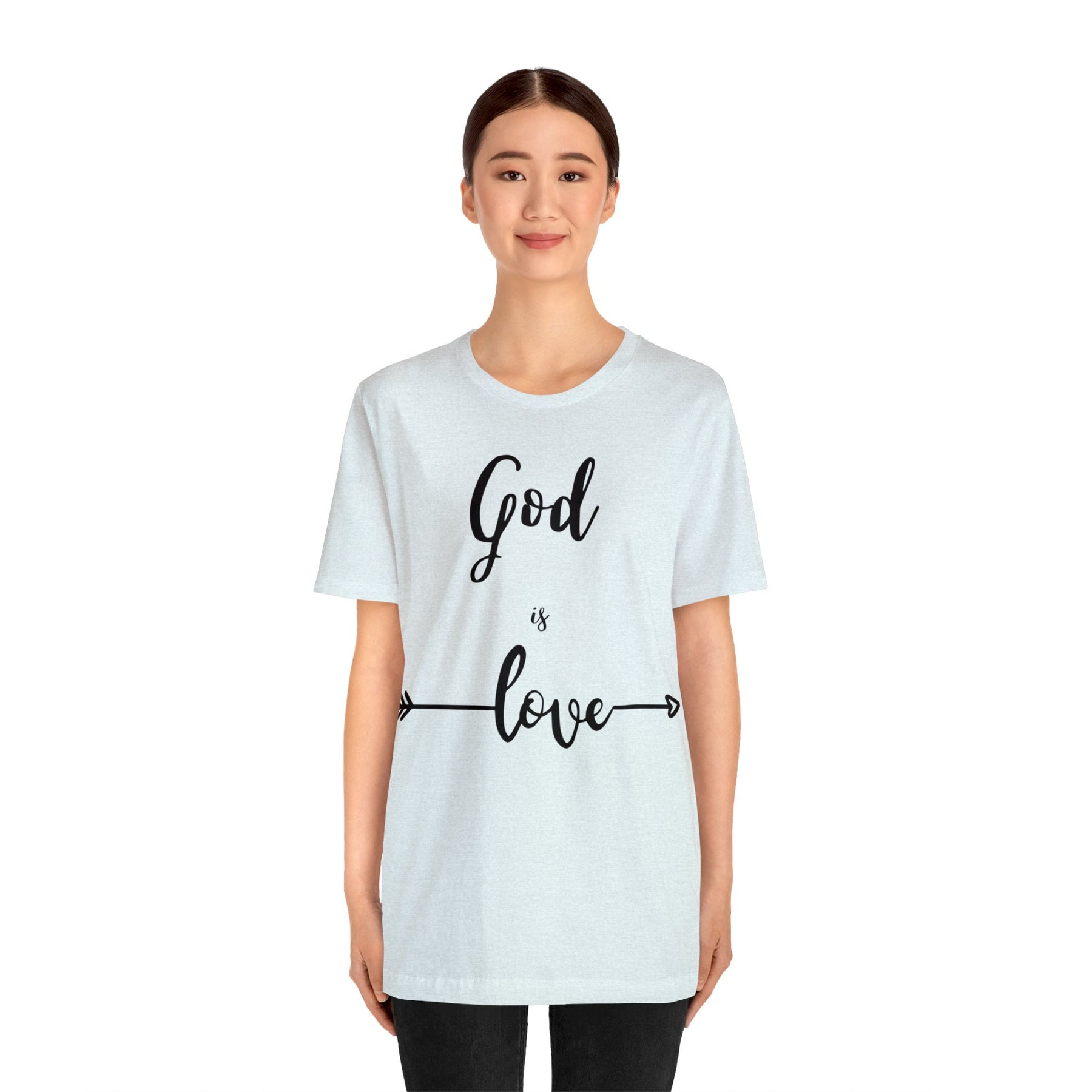 God is Love Tee - Wear Your Faith with Comfort and Style