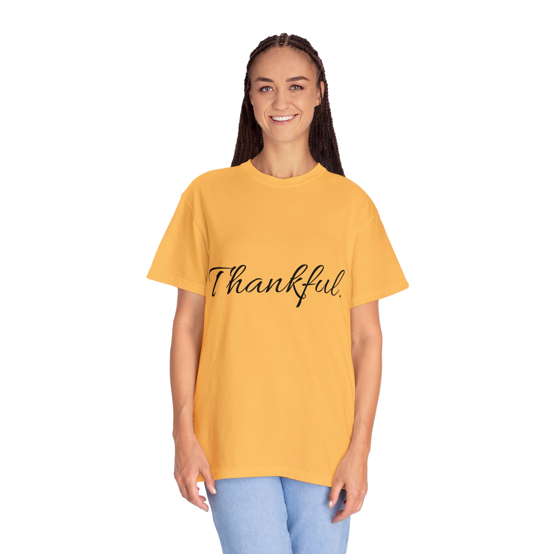 Gratitude Attire 'Thankful' Tee for a Stylish Expression of Appreciation