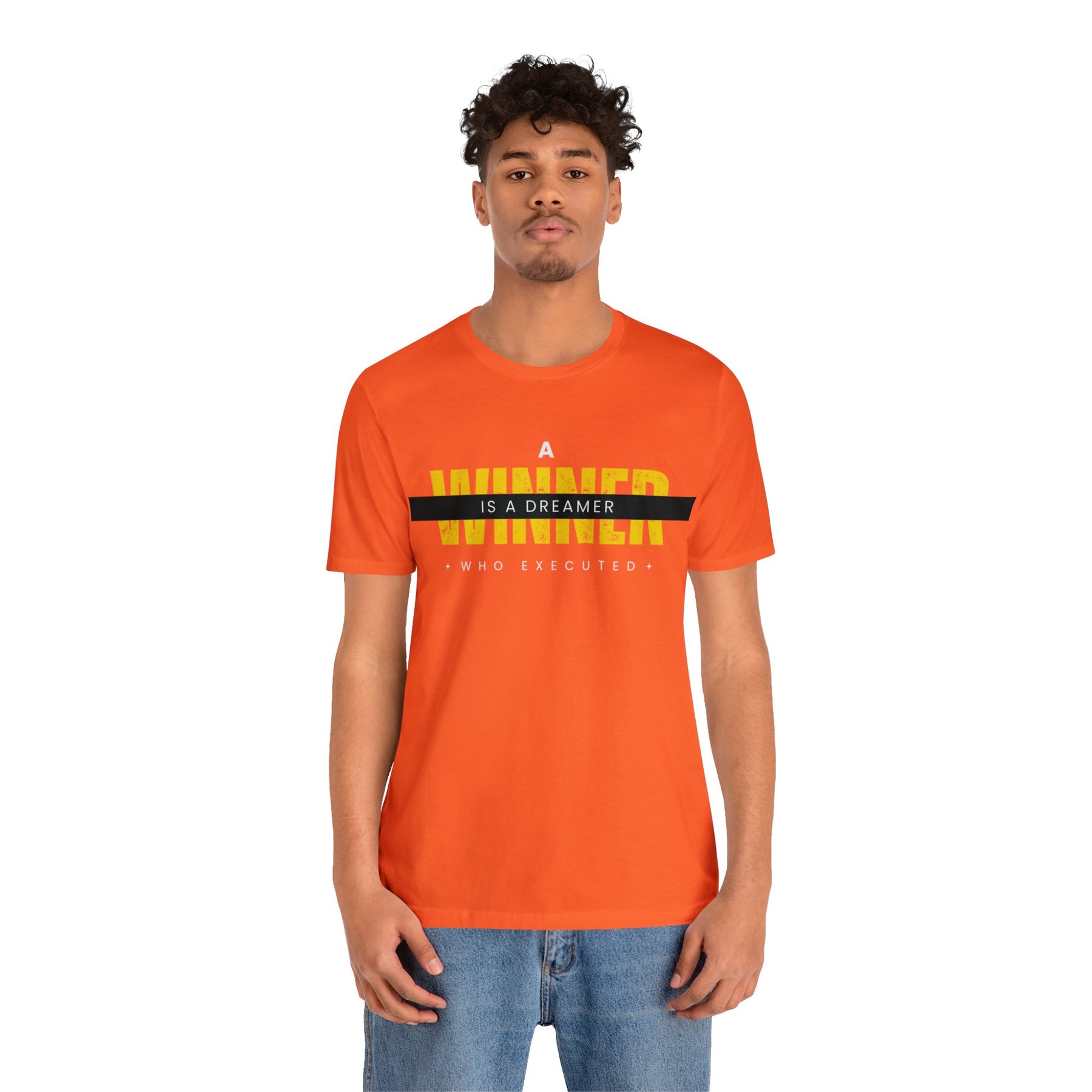 Motivational Winners Unisex T-shirt - Dreamer's Inspirational Apparel