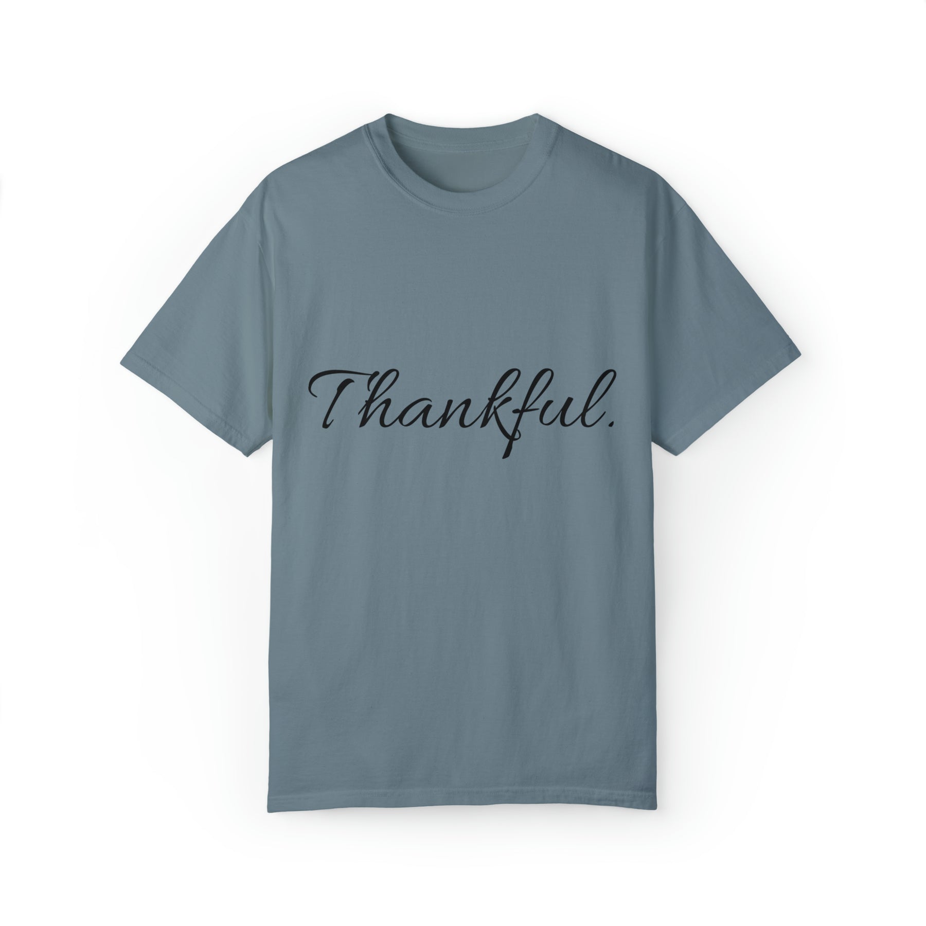 Gratitude Attire 'Thankful' Tee for a Stylish Expression of Appreciation