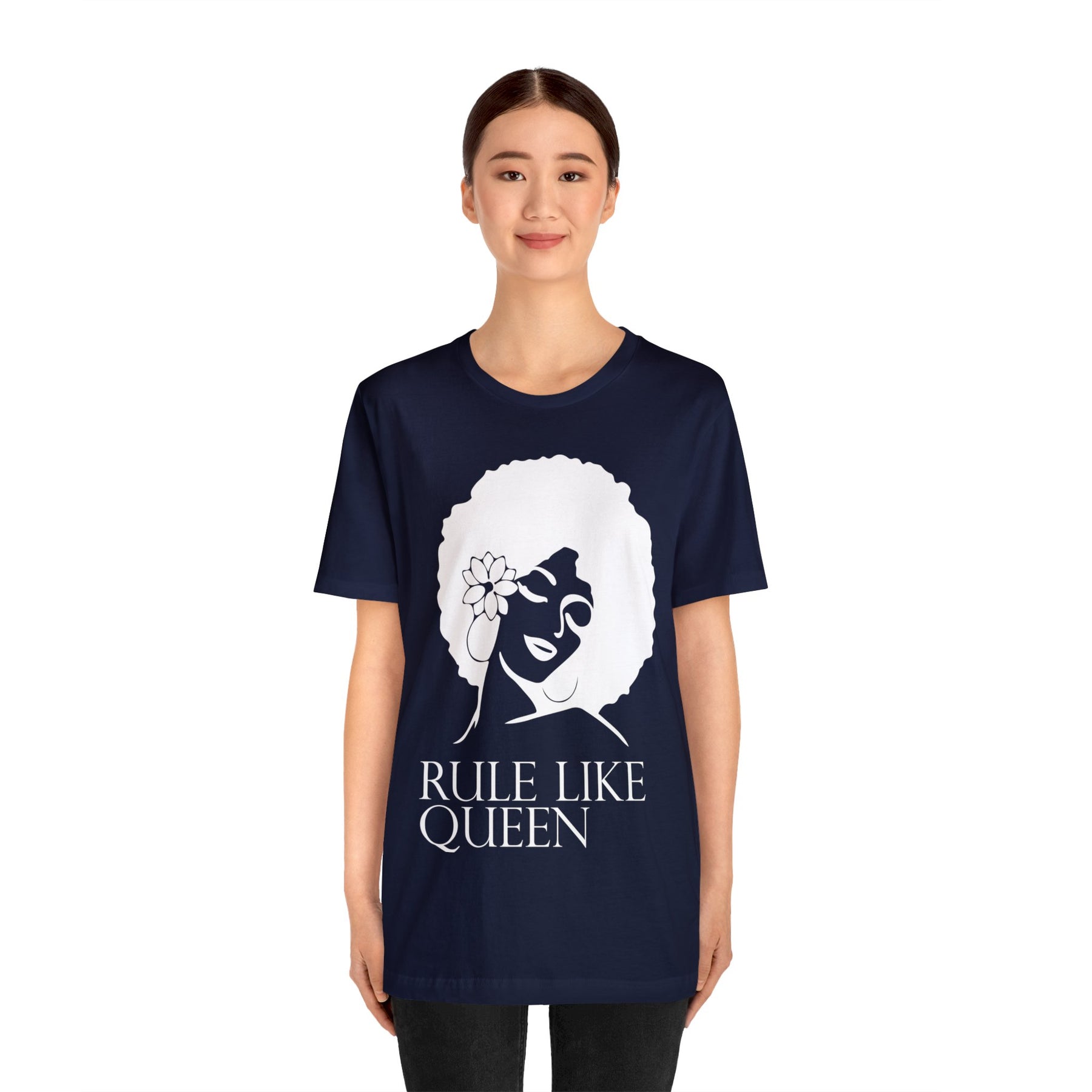 Command Style with Elegance with 'Rule Like a Queen' Tee