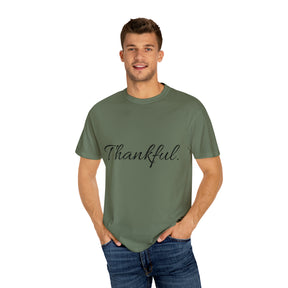 Gratitude Attire 'Thankful' Tee for a Stylish Expression of Appreciation