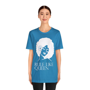 Command Style with Elegance with 'Rule Like a Queen' Tee