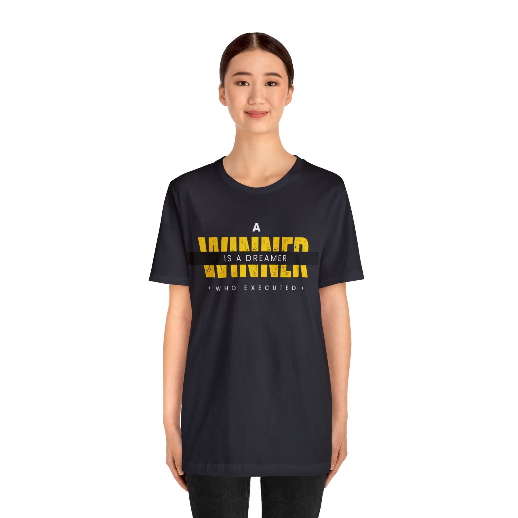 Motivational Winners Unisex T-shirt - Dreamer's Inspirational Apparel