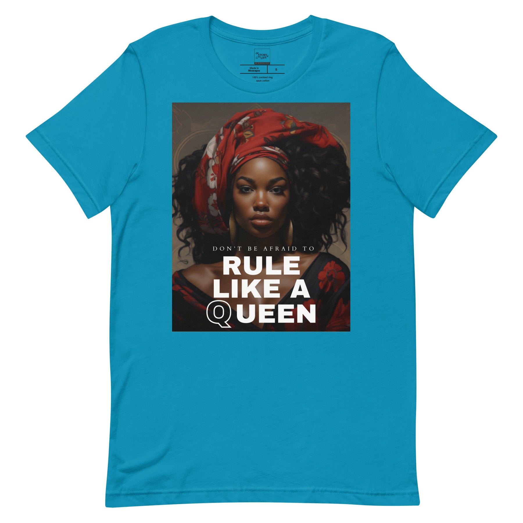 Power with 'Rule Like a Queen' Unisex t-shirt