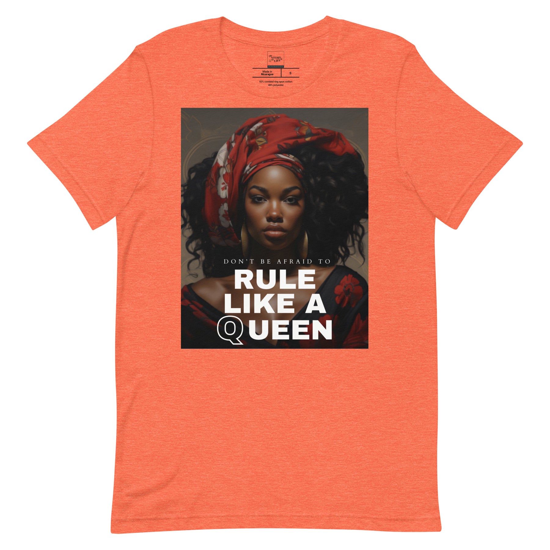 Power with 'Rule Like a Queen' Unisex t-shirt