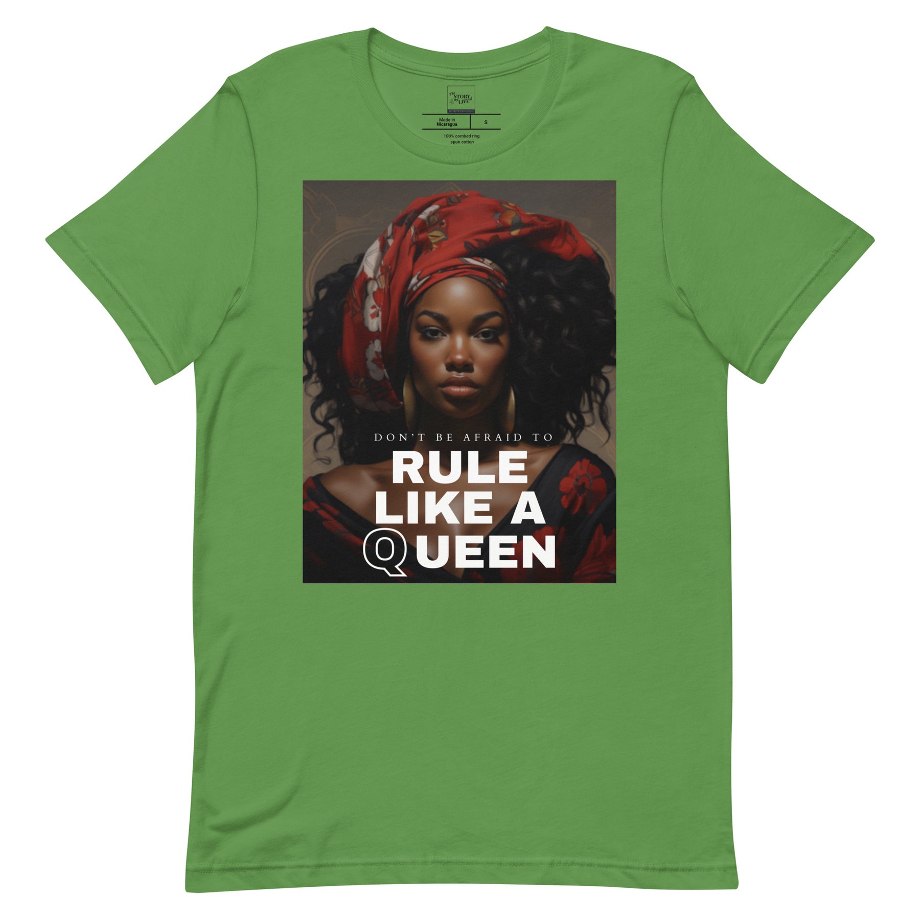 Power with 'Rule Like a Queen' Unisex t-shirt