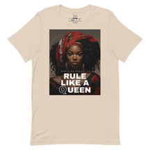 Power with 'Rule Like a Queen' Unisex t-shirt