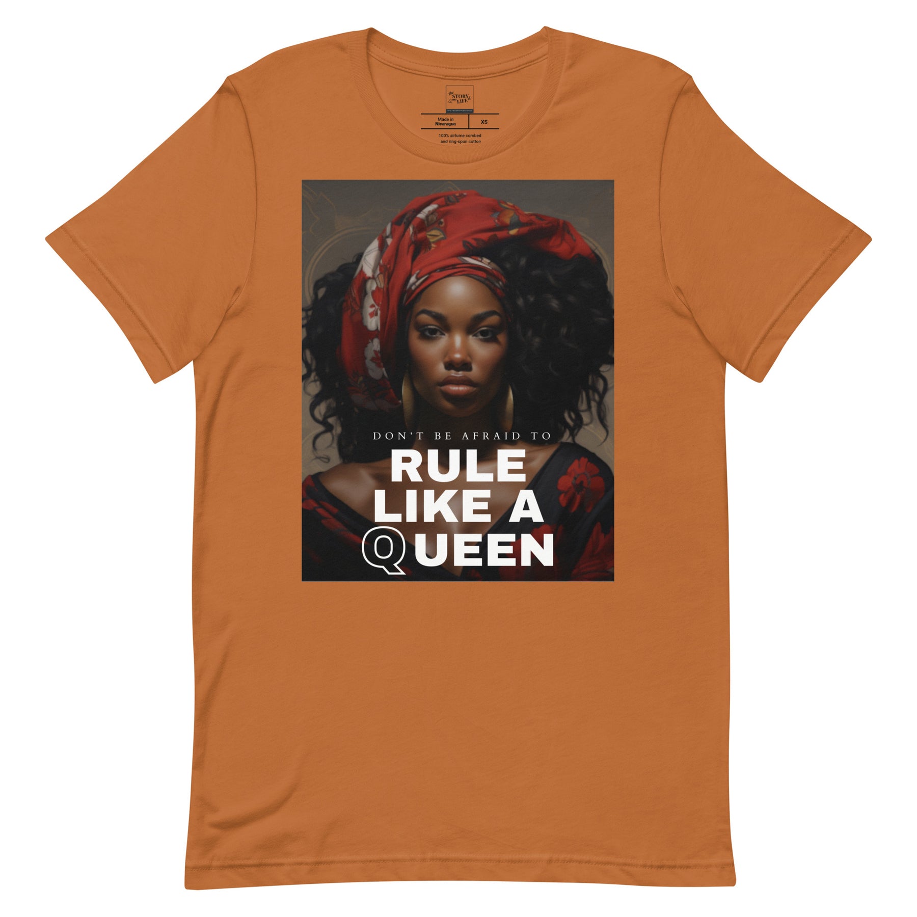 Power with 'Rule Like a Queen' Unisex t-shirt