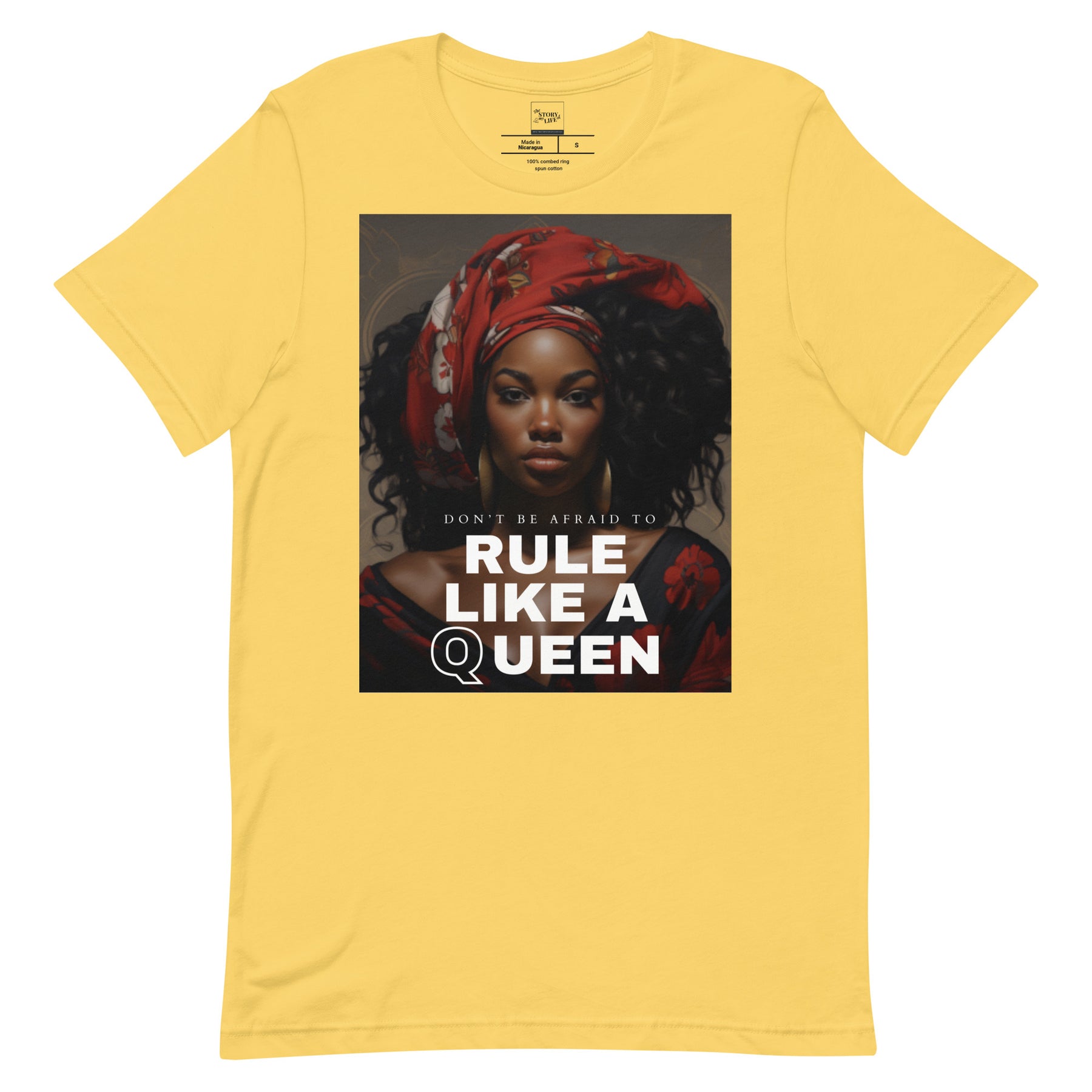 Power with 'Rule Like a Queen' Unisex t-shirt